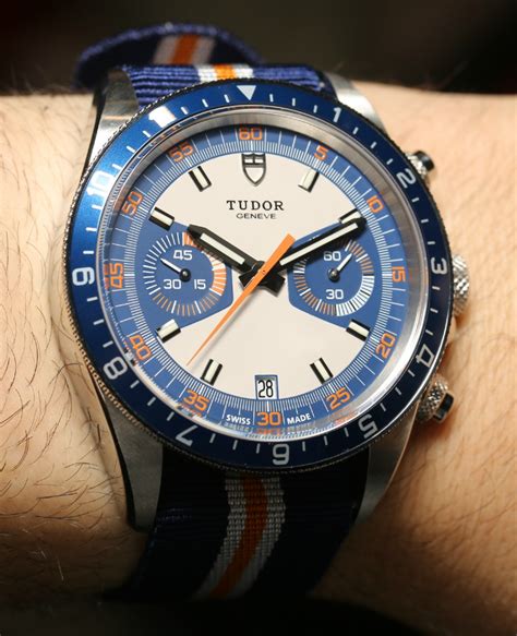 tudor heritage chrono blue review|tudor heritage chronograph blue.